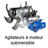 Agitateurs à moteur submersible